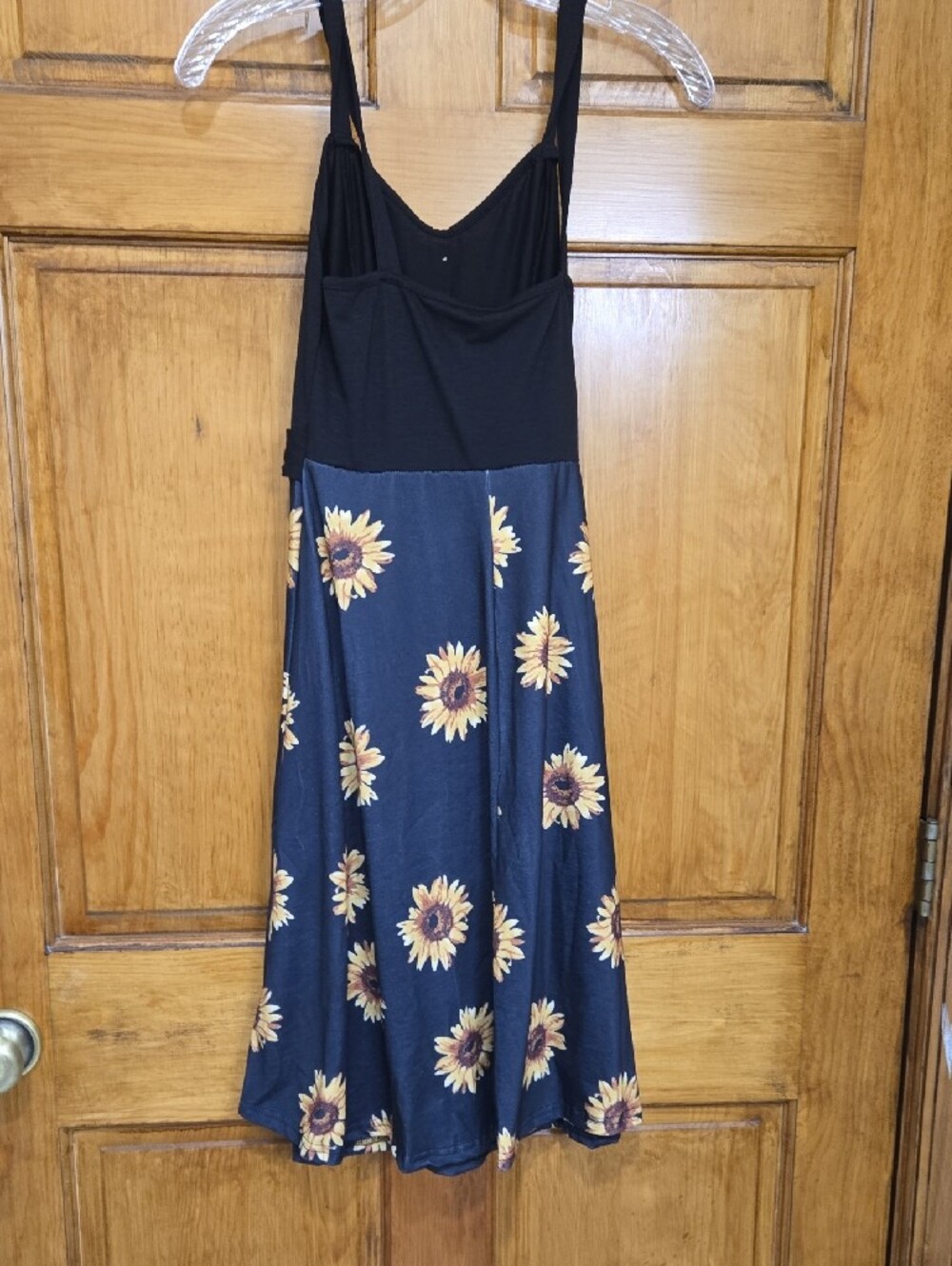 Black Sunflower Fit-and-Flare Dress - Black - NWOT - Picture 2 of 2